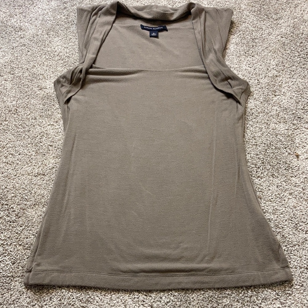 Banana Republic Modal Square Neck Top